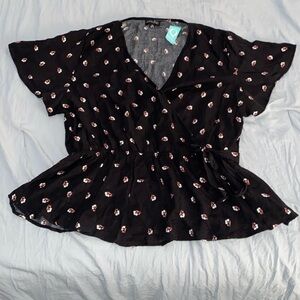 Zenobia dressy top